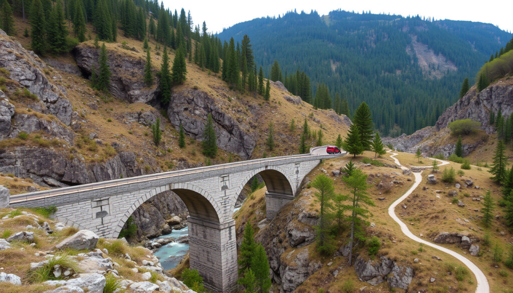 Passerelle de Mazamet : longueur, accès et randonnée